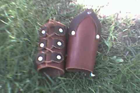 Leather Bracers